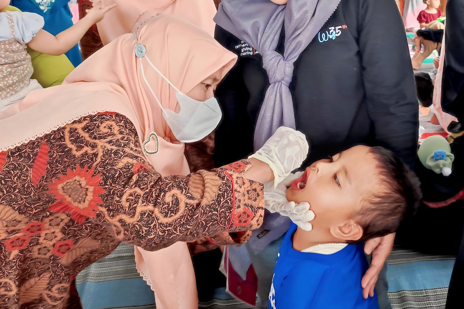Hari ke-5, Belum Ditemukan KIPI Serius pada Anak Pasca Imunisasi Polio di Desa Tukum Lumajang